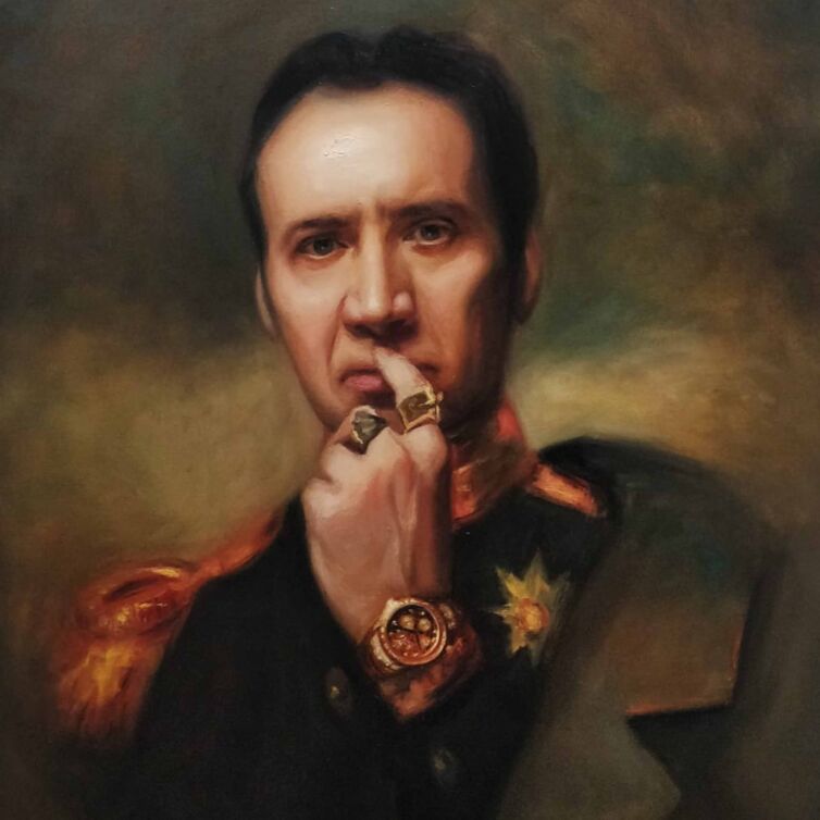 Nicholas Cage – Commissioned Portrait