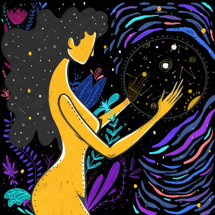 She held the Universe