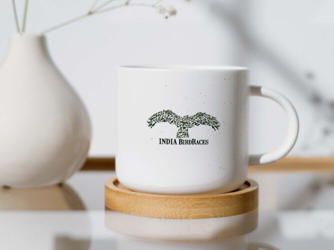 Ceramic Mug Logo Mockup indiabirdrace