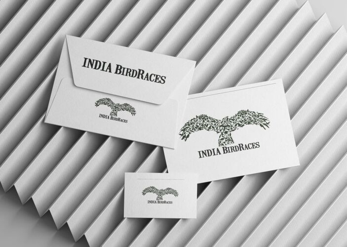 Invite with Business Card indiaBirdraces